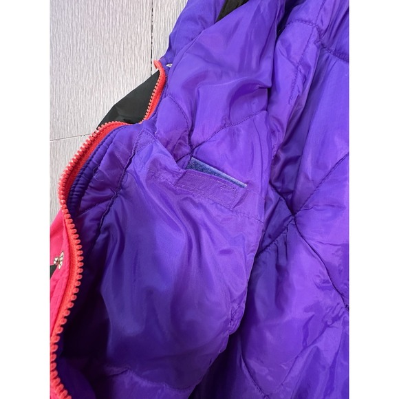 VTG Edelweiss Ski Wear Mens Jacket XL Full Zip Colorblock Multicolor Retro - Picture 7 of 13